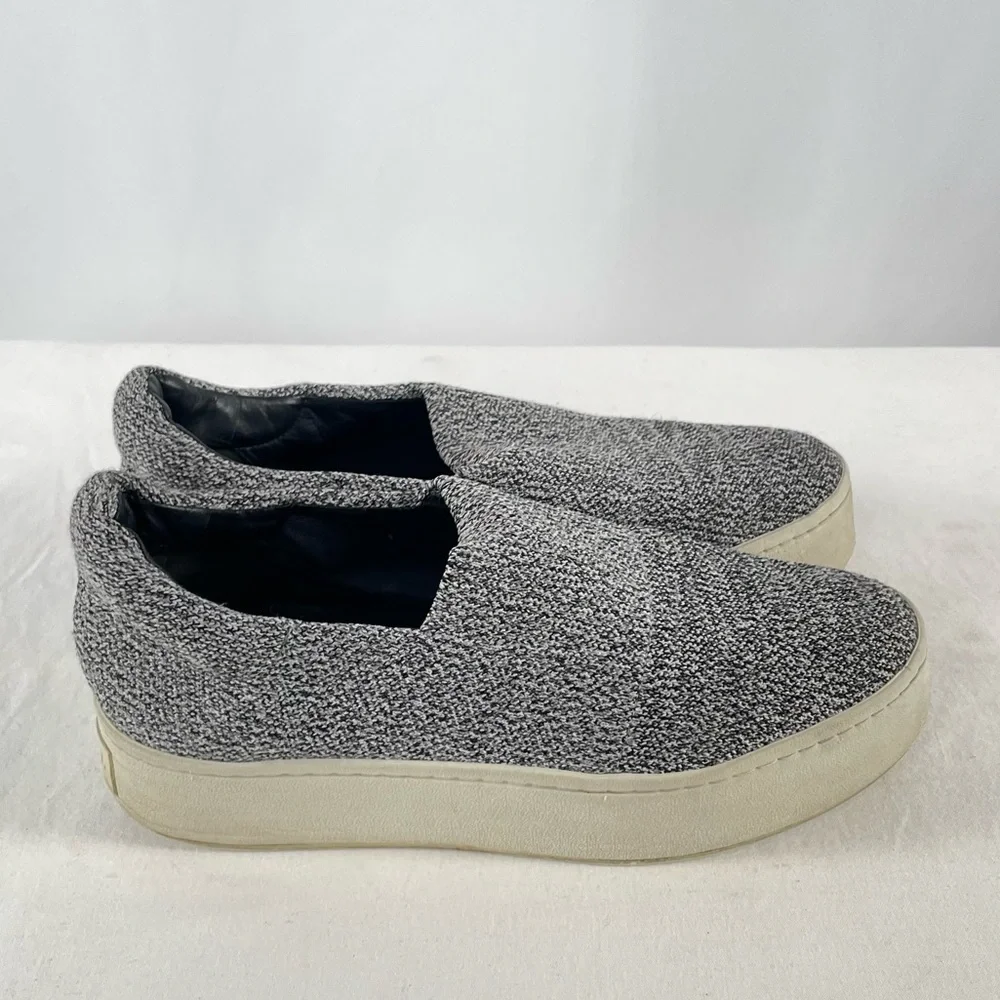 Vince Walsh Platform Slip On Sneaker in‎ Marl Grey Size 7.5